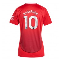 Maglia Calcio Manchester United Marcus Rashford #10 Prima Divisa Donna 2024-25 Manica Corta